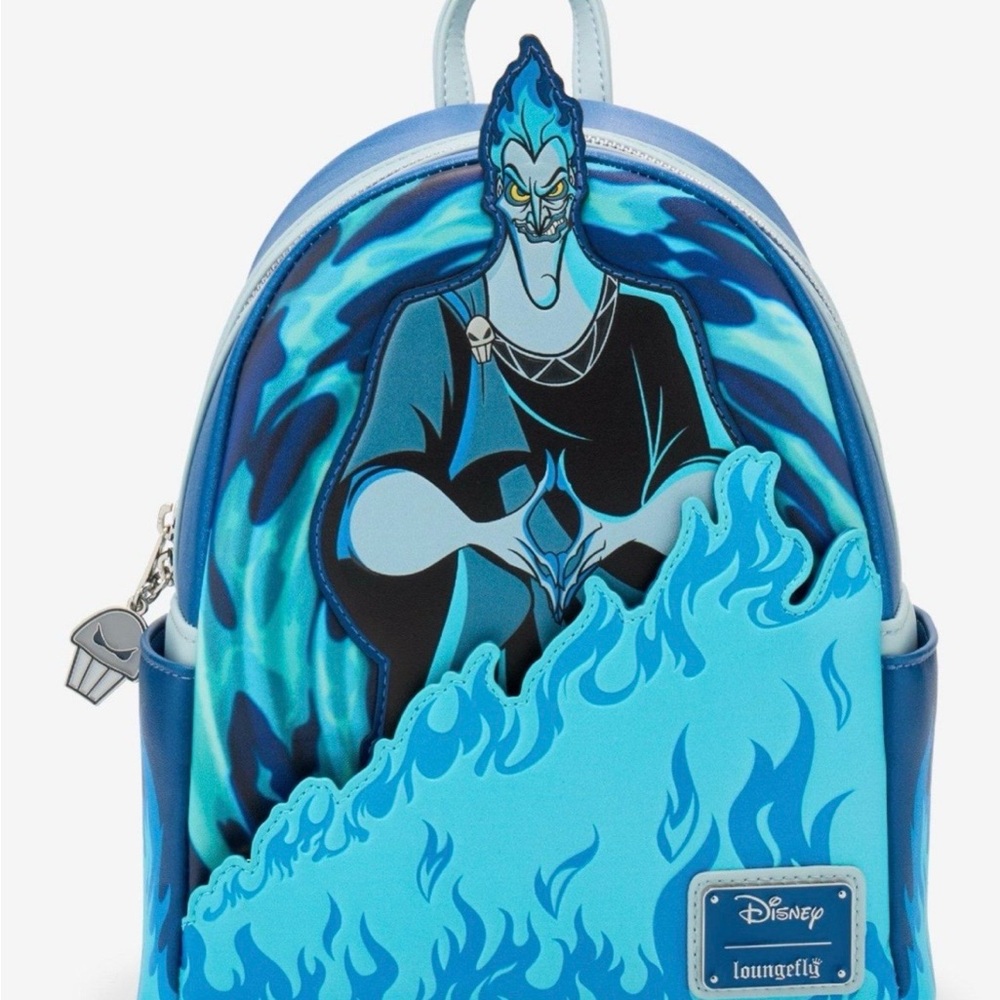 Loungefly Blue Hades Backpack NWT